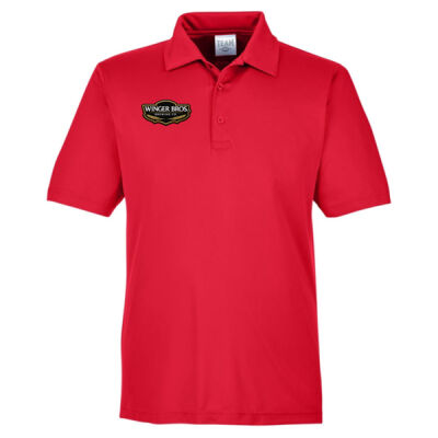 Base Polyester Polo with Wingers Bros. Logo Thumbnail