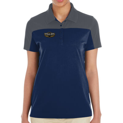 Womens Two-Tone Core Polo WINGER BROS. Thumbnail