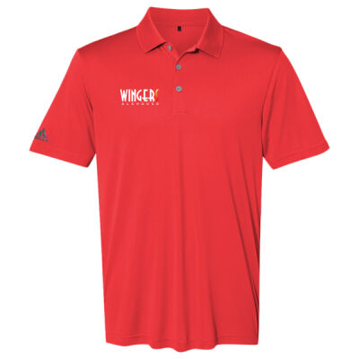 Adidas Men's Performance Polo-WINGERS LOGO Thumbnail