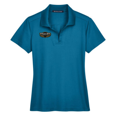 Crown Lux Performance Plaited Polo-Winger Bros. Logo Thumbnail