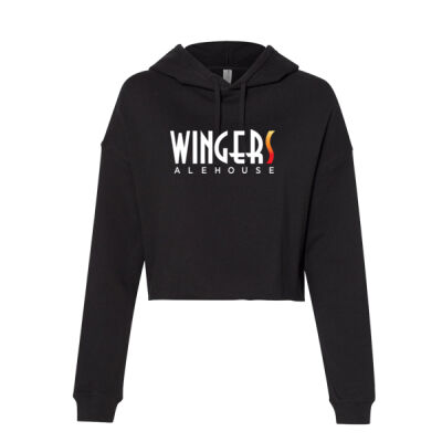 Crop Hooded Sweatshirt-WINGERS Thumbnail