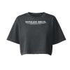 Women's Garment-Dyed Cropped Tee Thumbnail