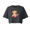 Women's Garment-Dyed Cropped Tee Thumbnail